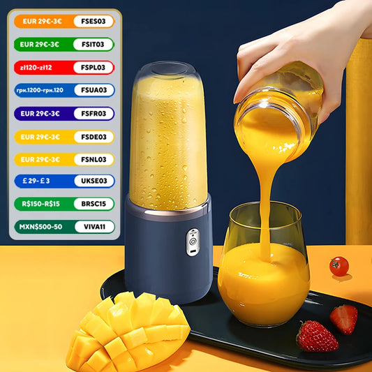 BlendPro™ Double Cup USB Juicer Blender
