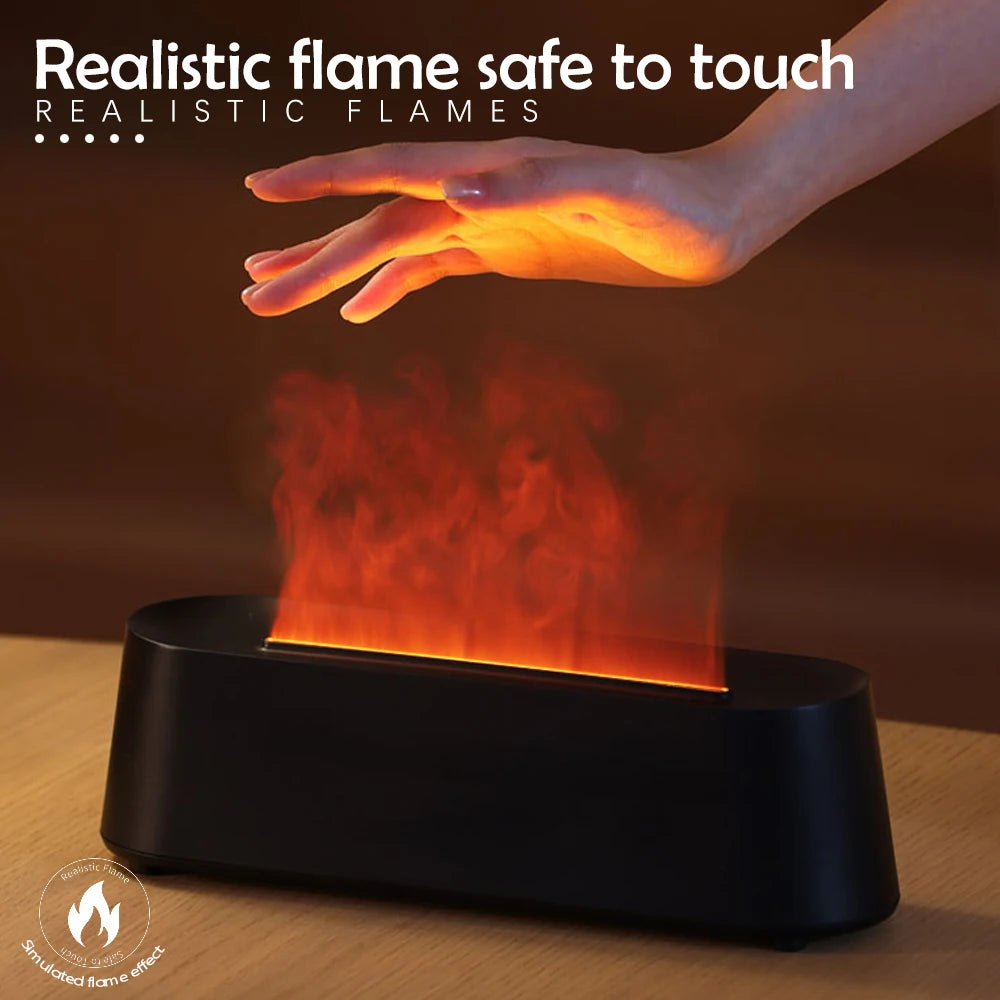 FlameGlow™ Aromatherapy Humidifier & Diffuser