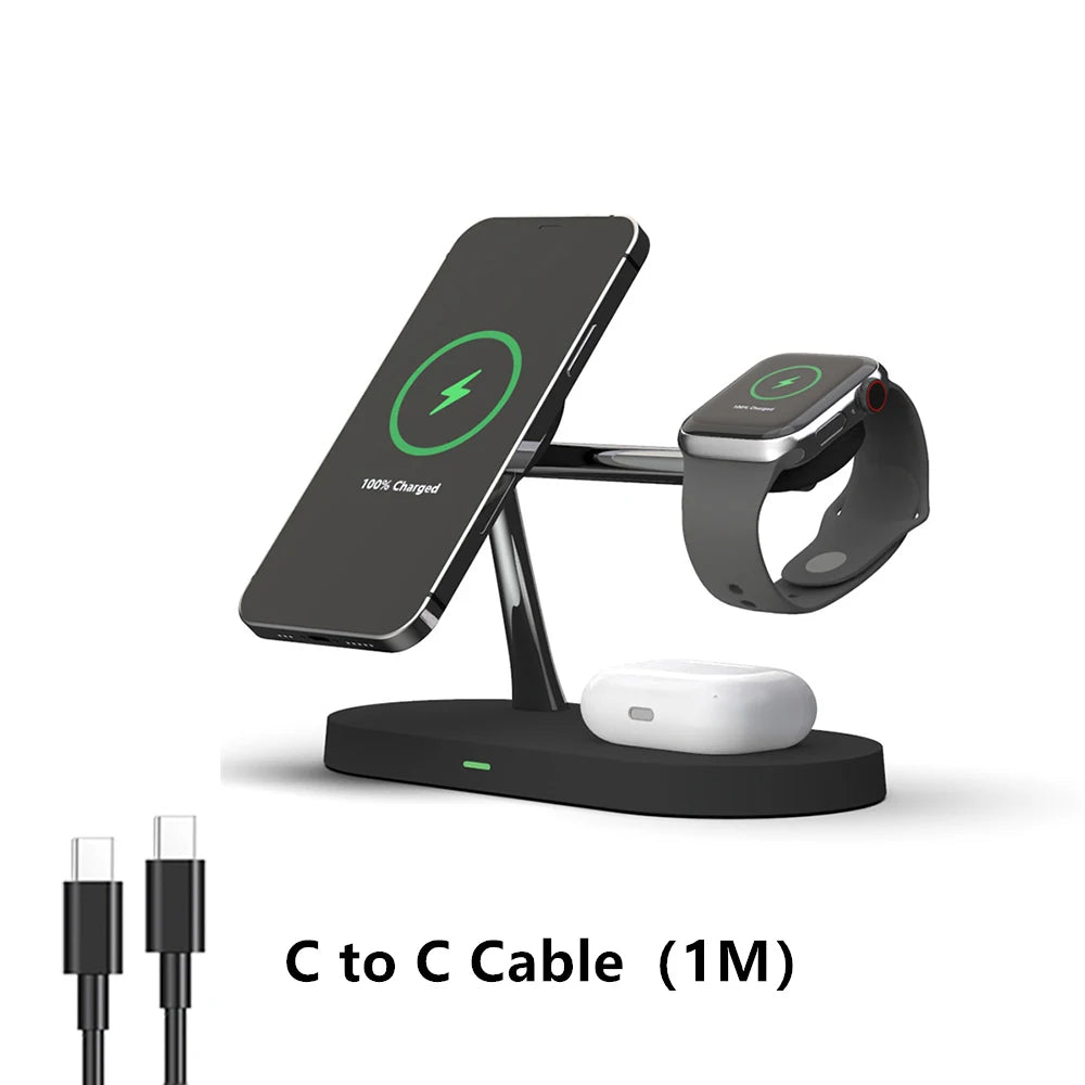 ChargeHub™ 3-in-1 Wireless Charging Stand