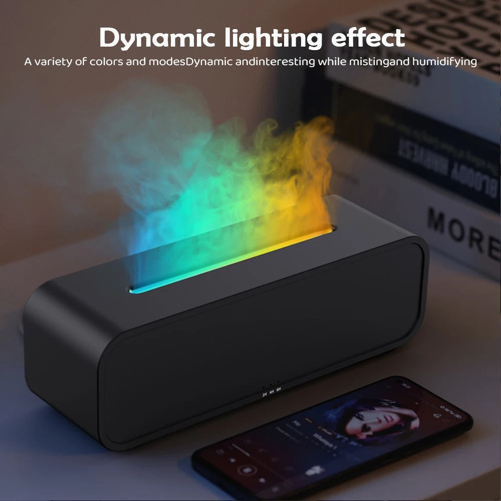 FlameGlow™ Aromatherapy Humidifier & Diffuser