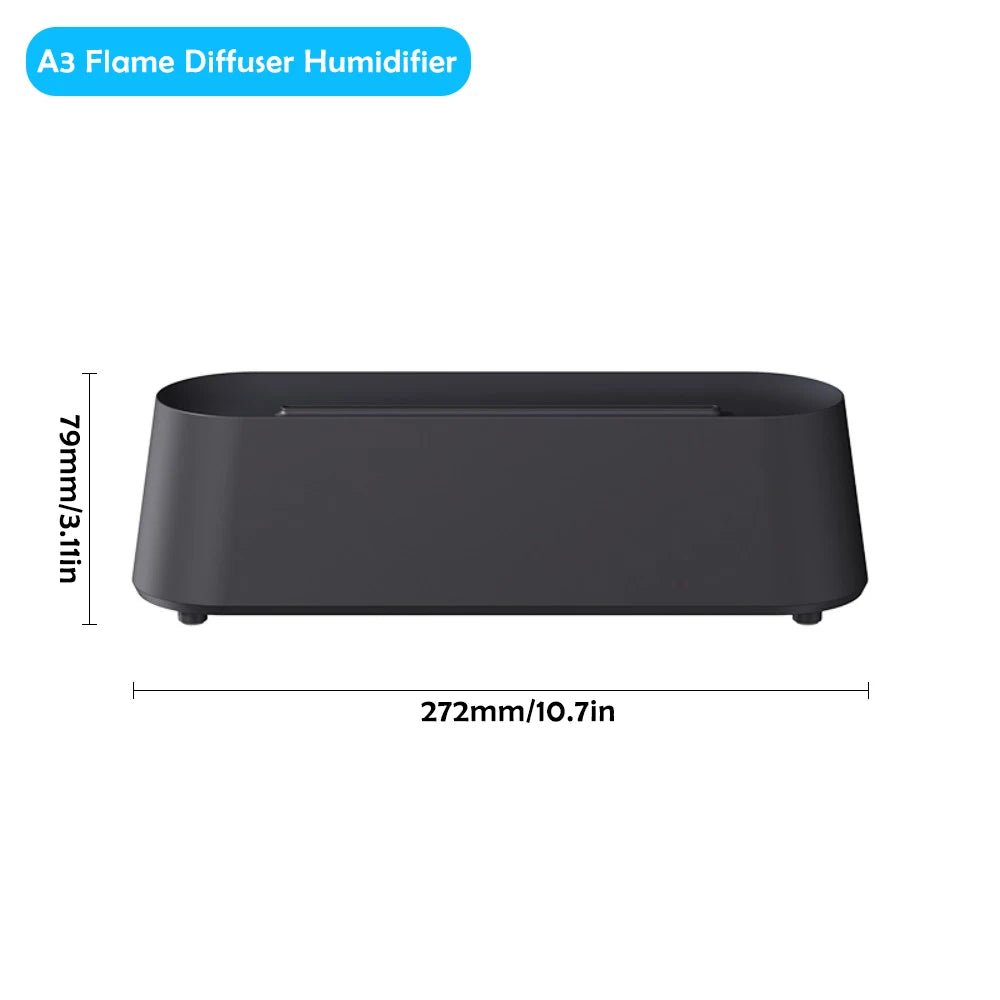 FlameGlow™ Aromatherapy Humidifier & Diffuser