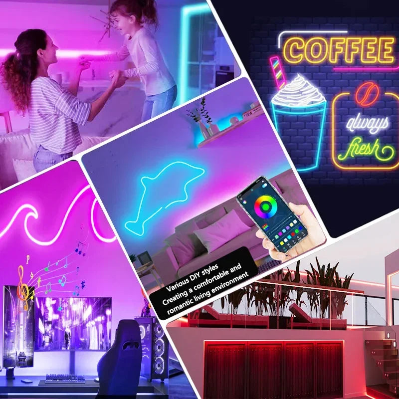 NeonGlow RGB LED Strip
