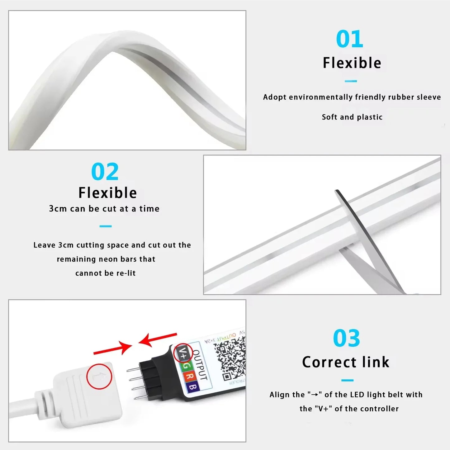 NeonGlow RGB LED Strip
