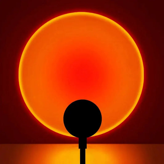 SunGlow™ USB LED Sunset Projection Lamp