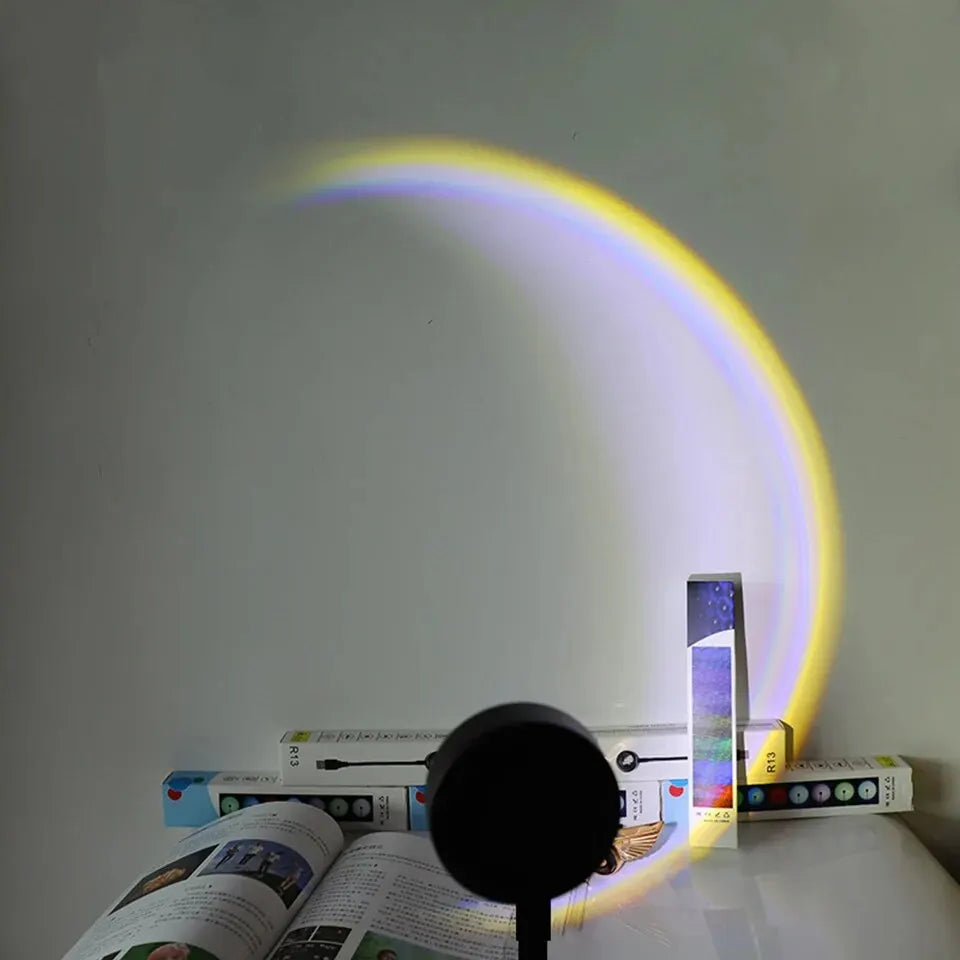 SunGlow™ USB LED Sunset Projection Lamp