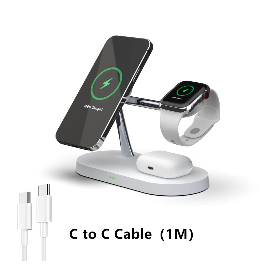 ChargeHub™ 3-in-1 Wireless Charging Stand