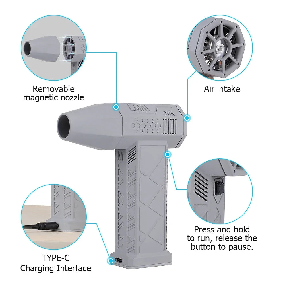 TurboBlast™ 130000RPM Electric Air Duster