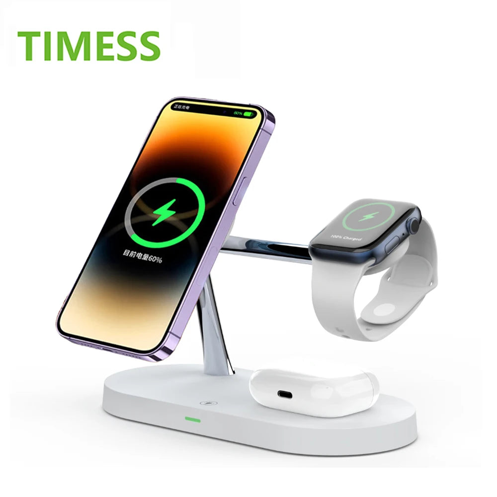 ChargeHub™ 3-in-1 Wireless Charging Stand