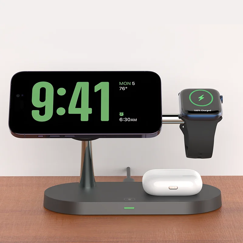 ChargeHub™ 3-in-1 Wireless Charging Stand