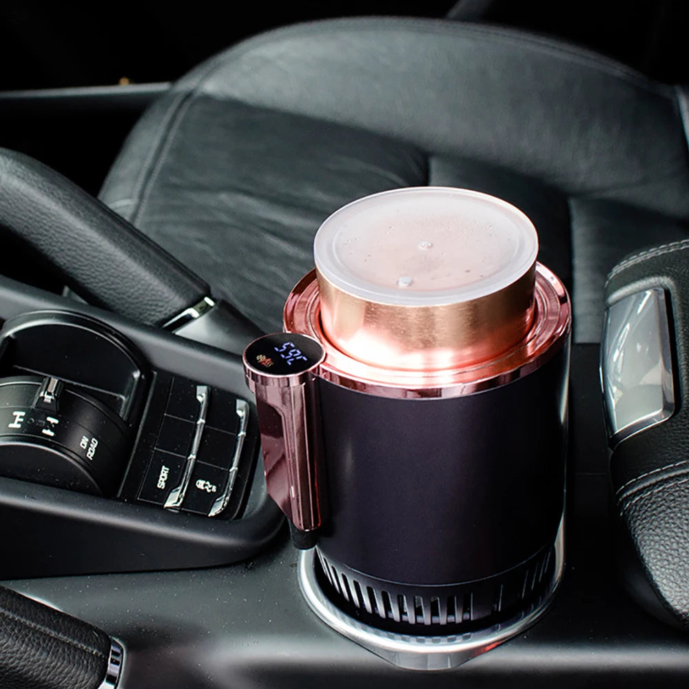 ThermoChill™ 2-in-1 Smart Car Cup Holder