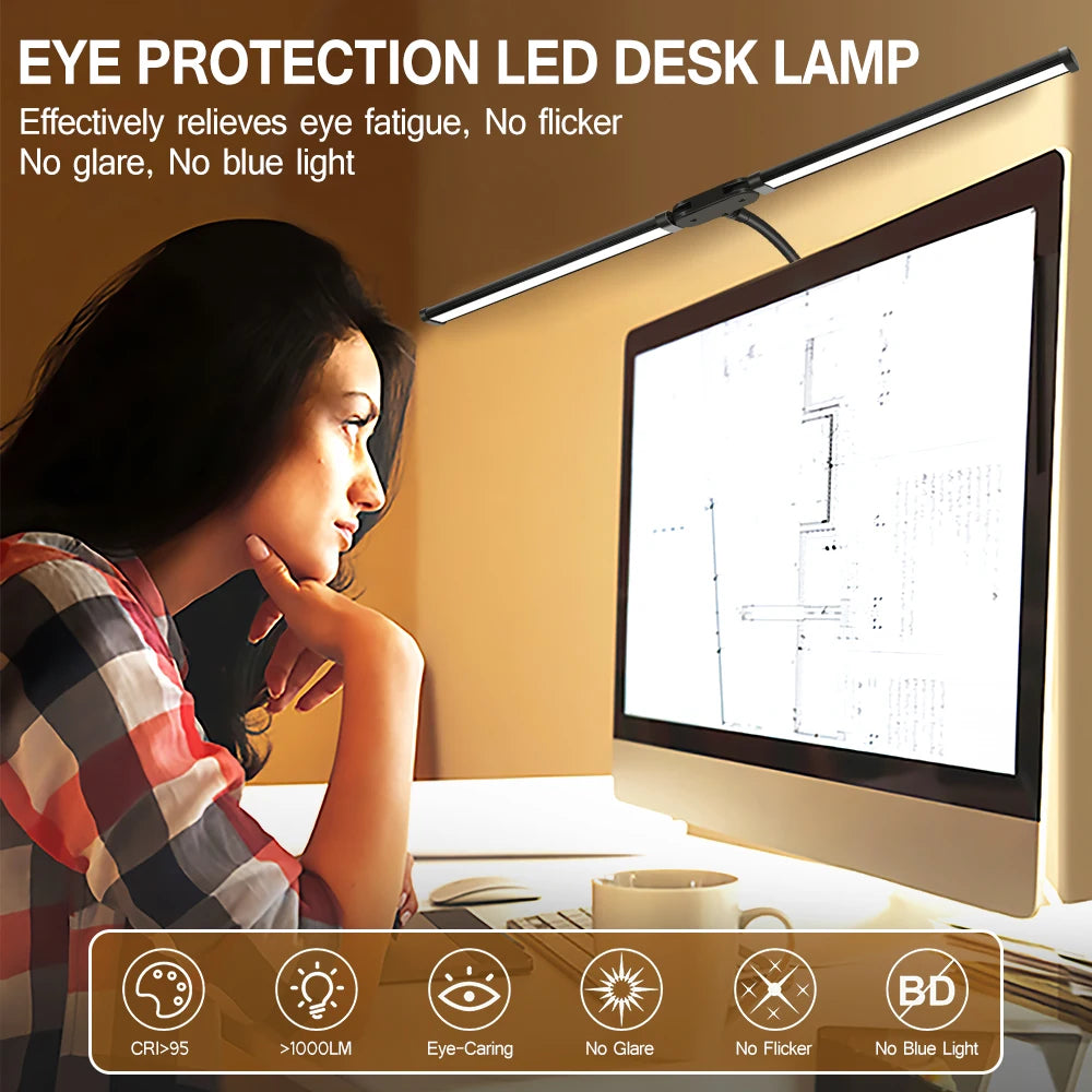 BrightDesk™ Double-Head LED Clip Lamp
