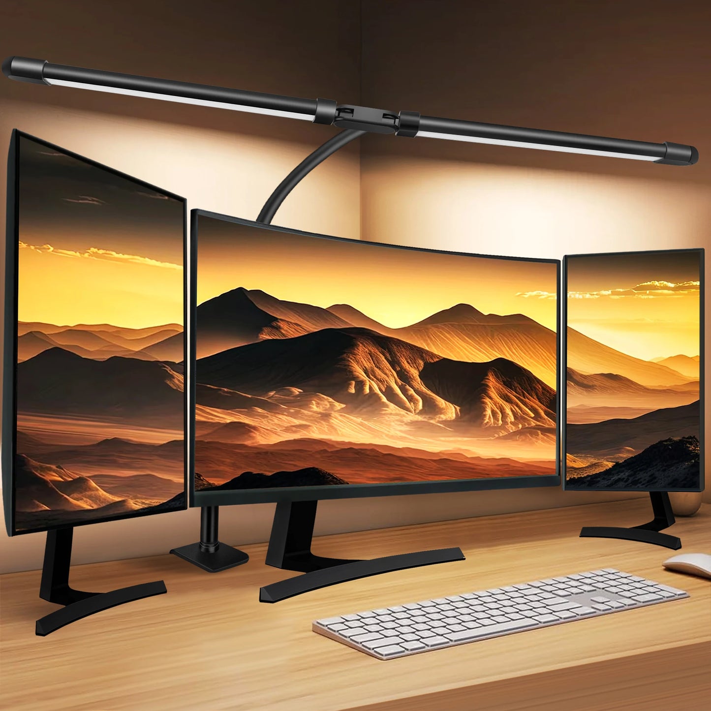 BrightDesk™ Double-Head LED Clip Lamp