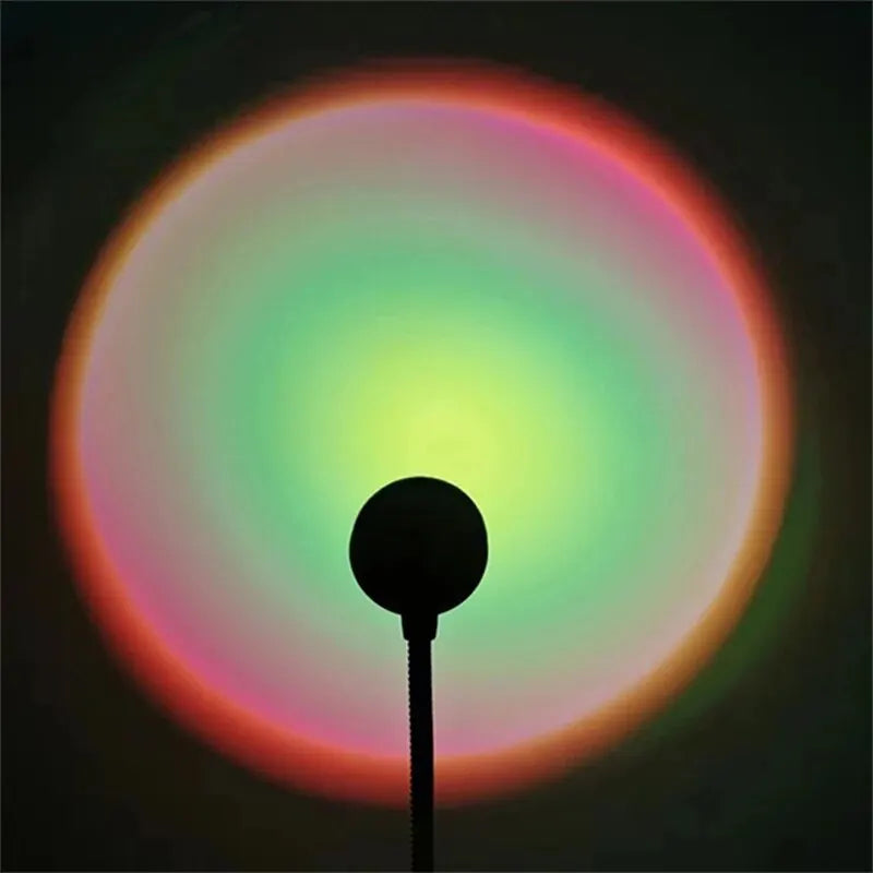 SunGlow™ USB LED Sunset Projection Lamp