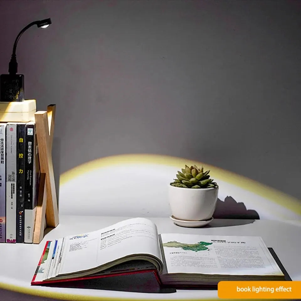 SunGlow™ USB LED Sunset Projection Lamp