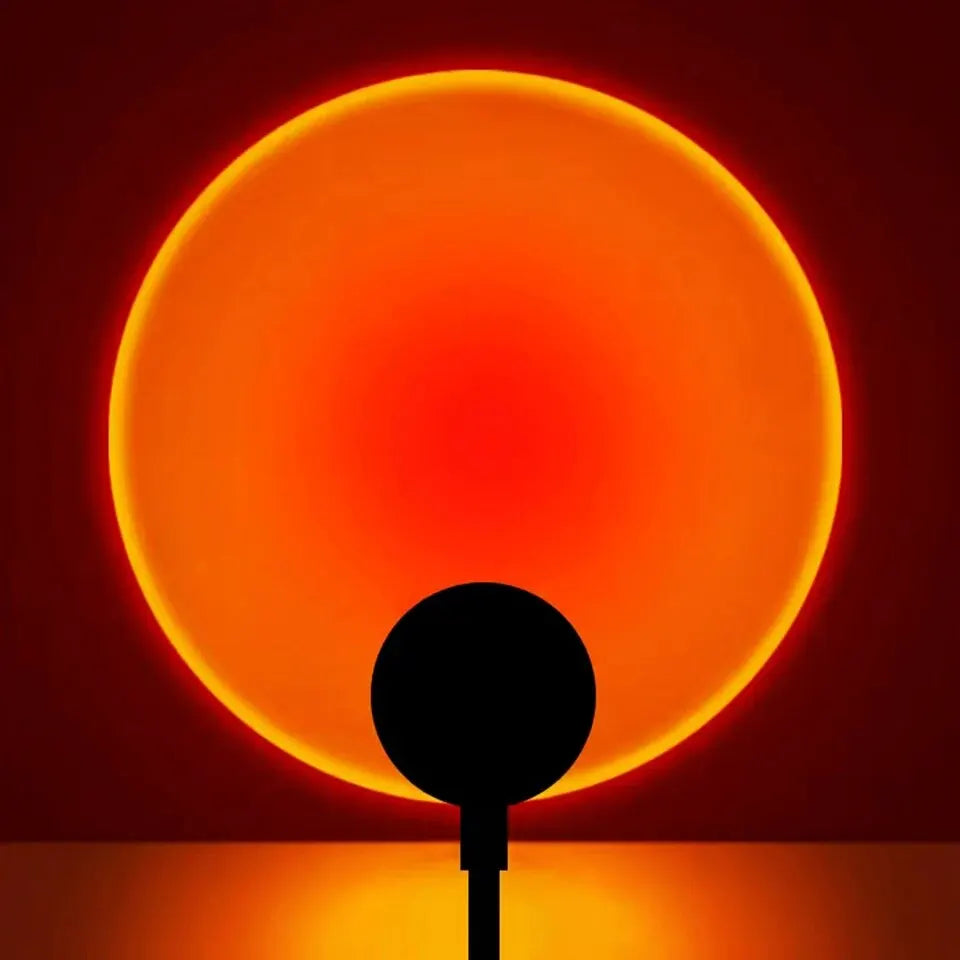 SunGlow™ USB LED Sunset Projection Lamp