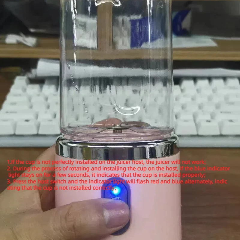 BlendPro™ Double Cup USB Juicer Blender