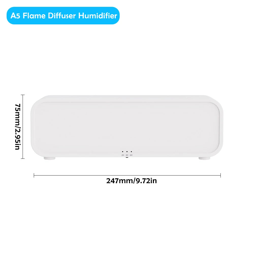 FlameGlow™ Aromatherapy Humidifier & Diffuser