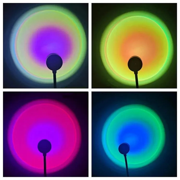 SunGlow™ USB LED Sunset Projection Lamp